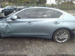 2019 Infiniti Q50 3.0t Luxe Light Blue vin: JN1EV7AP7KM510484