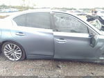 2019 Infiniti Q50 3.0t Luxe Light Blue vin: JN1EV7AP7KM510484