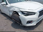 2019 Infiniti Q50 3.0t Luxe White vin: JN1EV7AP7KM512610