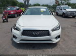 2019 Infiniti Q50 3.0t Luxe White vin: JN1EV7AP7KM512610