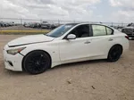 2019 Infiniti Q50 Luxe White vin: JN1EV7AP7KM513594