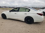 2019 Infiniti Q50 Luxe White vin: JN1EV7AP7KM513594