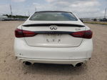 2019 Infiniti Q50 Luxe White vin: JN1EV7AP7KM513594