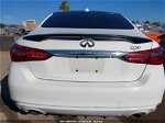 2019 Infiniti Q50 3.0t Luxe White vin: JN1EV7AP7KM516429