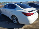 2019 Infiniti Q50 3.0t Luxe White vin: JN1EV7AP7KM516429