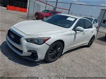 2019 Infiniti Q50 3.0t Luxe White vin: JN1EV7AP7KM516737