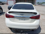 2019 Infiniti Q50 3.0t Luxe White vin: JN1EV7AP7KM516737