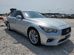 2019 Infiniti Q50 Luxe Silver vin: JN1EV7AP7KM518522