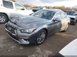 2019 Infiniti Q50 3.0t Luxe Gray vin: JN1EV7AP7KM541900