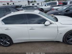 2019 Infiniti Q50 3.0t Signature Edition White vin: JN1EV7AP7KM542206