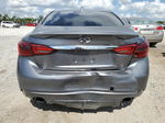 2019 Infiniti Q50 Luxe Серый vin: JN1EV7AP7KM542562