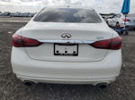 2019 Infiniti Q50 Luxe White vin: JN1EV7AP7KM542920