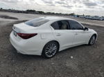 2019 Infiniti Q50 Luxe White vin: JN1EV7AP7KM542920