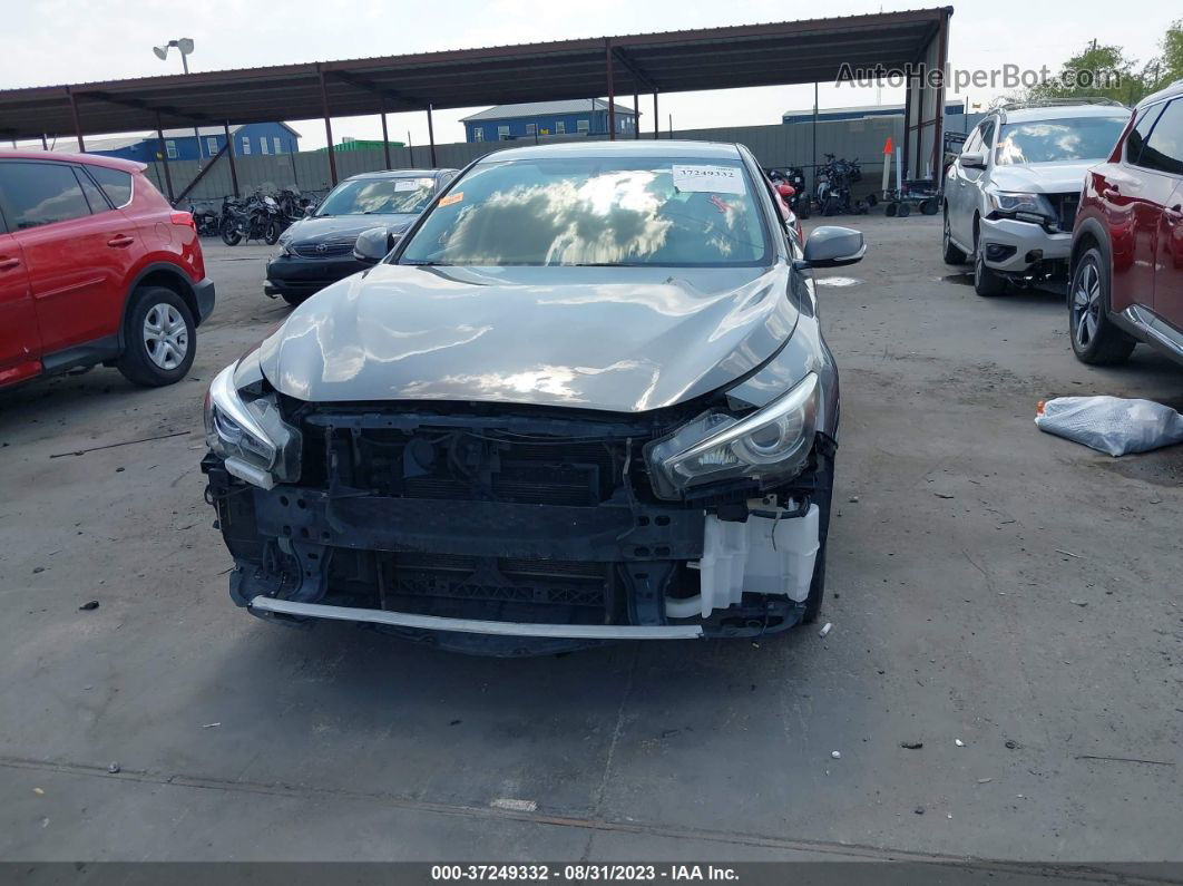 2016 Infiniti Q50 3.0t Premium Gray vin: JN1EV7AP8GM302900