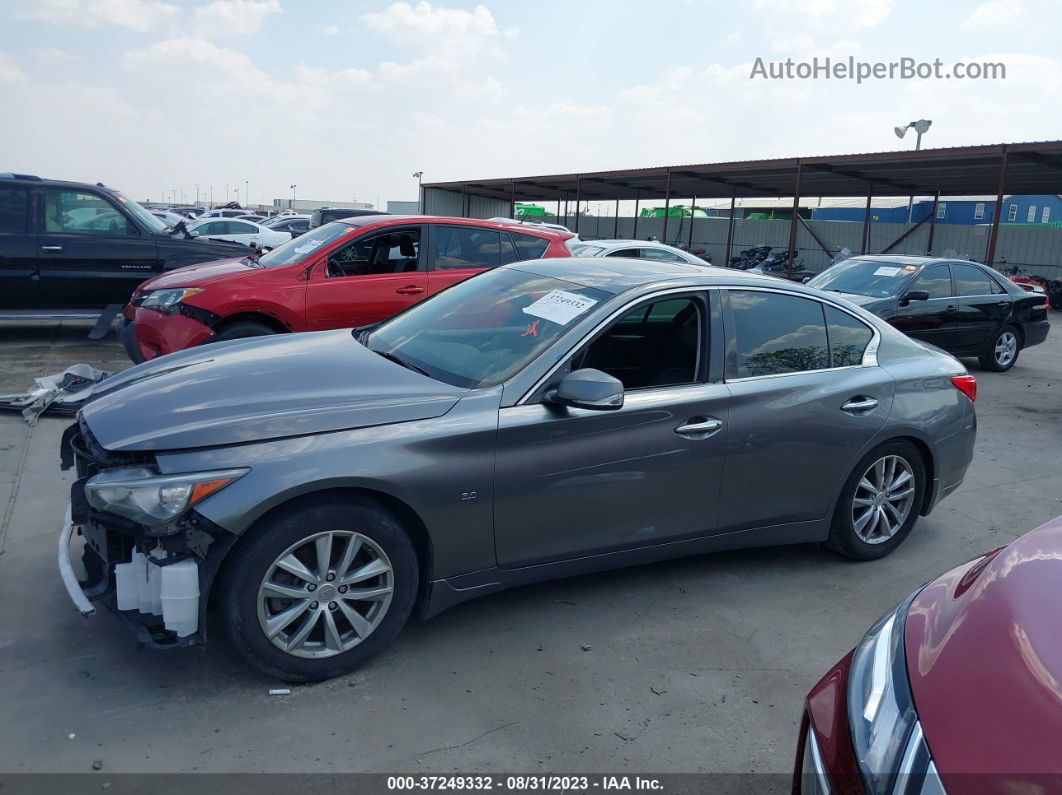 2016 Infiniti Q50 3.0t Premium Gray vin: JN1EV7AP8GM302900