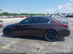 2018 Infiniti Q50 3.0t Luxe Brown vin: JN1EV7AP8JM350632