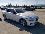 2018 Infiniti Q50 Luxe Silver vin: JN1EV7AP8JM355961