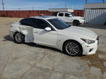 2018 Infiniti Q50 Luxe White vin: JN1EV7AP8JM356687