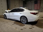 2018 Infiniti Q50 Luxe White vin: JN1EV7AP8JM358682