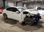 2018 Infiniti Q50 Luxe White vin: JN1EV7AP8JM358682