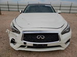 2018 Infiniti Q50 Luxe White vin: JN1EV7AP8JM359928