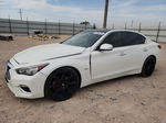 2018 Infiniti Q50 Luxe White vin: JN1EV7AP8JM359928