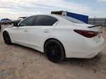 2018 Infiniti Q50 Luxe Белый vin: JN1EV7AP8JM359928