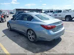 2018 Infiniti Q50 3.0t Sport Blue vin: JN1EV7AP8JM364952