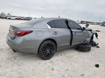 2018 Infiniti Q50 Luxe Gray vin: JN1EV7AP8JM366197