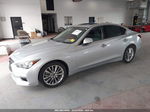 2019 Infiniti Q50 3.0t Luxe Silver vin: JN1EV7AP8KM511546