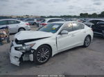 2019 Infiniti Q50 3.0t Luxe White vin: JN1EV7AP8KM512504