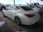 2019 Infiniti Q50 3.0t Luxe White vin: JN1EV7AP8KM514964