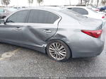 2019 Infiniti Q50 3.0t Luxe Gray vin: JN1EV7AP8KM517279