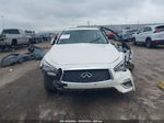 2019 Infiniti Q50 3.0t Luxe White vin: JN1EV7AP8KM517315