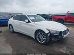 2019 Infiniti Q50 3.0t Luxe Белый vin: JN1EV7AP8KM517315