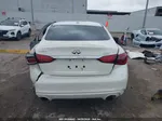 2019 Infiniti Q50 3.0t Luxe White vin: JN1EV7AP8KM517315