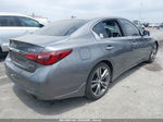 2019 Infiniti Q50 3.0t Signature Edition Gray vin: JN1EV7AP8KM541601