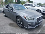 2019 Infiniti Q50 3.0t Signature Edition Gray vin: JN1EV7AP8KM541601