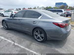 2019 Infiniti Q50 3.0t Signature Edition Серый vin: JN1EV7AP8KM541601