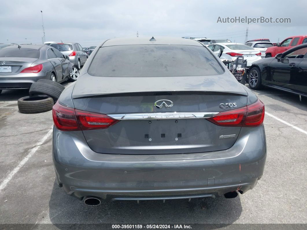 2019 Infiniti Q50 3.0t Signature Edition Серый vin: JN1EV7AP8KM541601