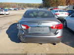 2016 Infiniti Q50 3.0t Premium Gray vin: JN1EV7AP9GM301657