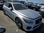 2016 Infiniti Q50 Premium Silver vin: JN1EV7AP9GM303425