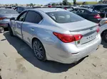 2016 Infiniti Q50 Premium Silver vin: JN1EV7AP9GM303425