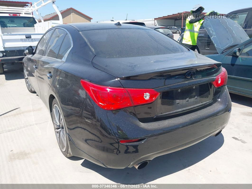 2016 Infiniti Q50 3.0t Sport Black vin: JN1EV7AP9GM303828