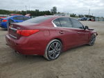 2016 Infiniti Q50 Premium Бордовый vin: JN1EV7AP9GM304719