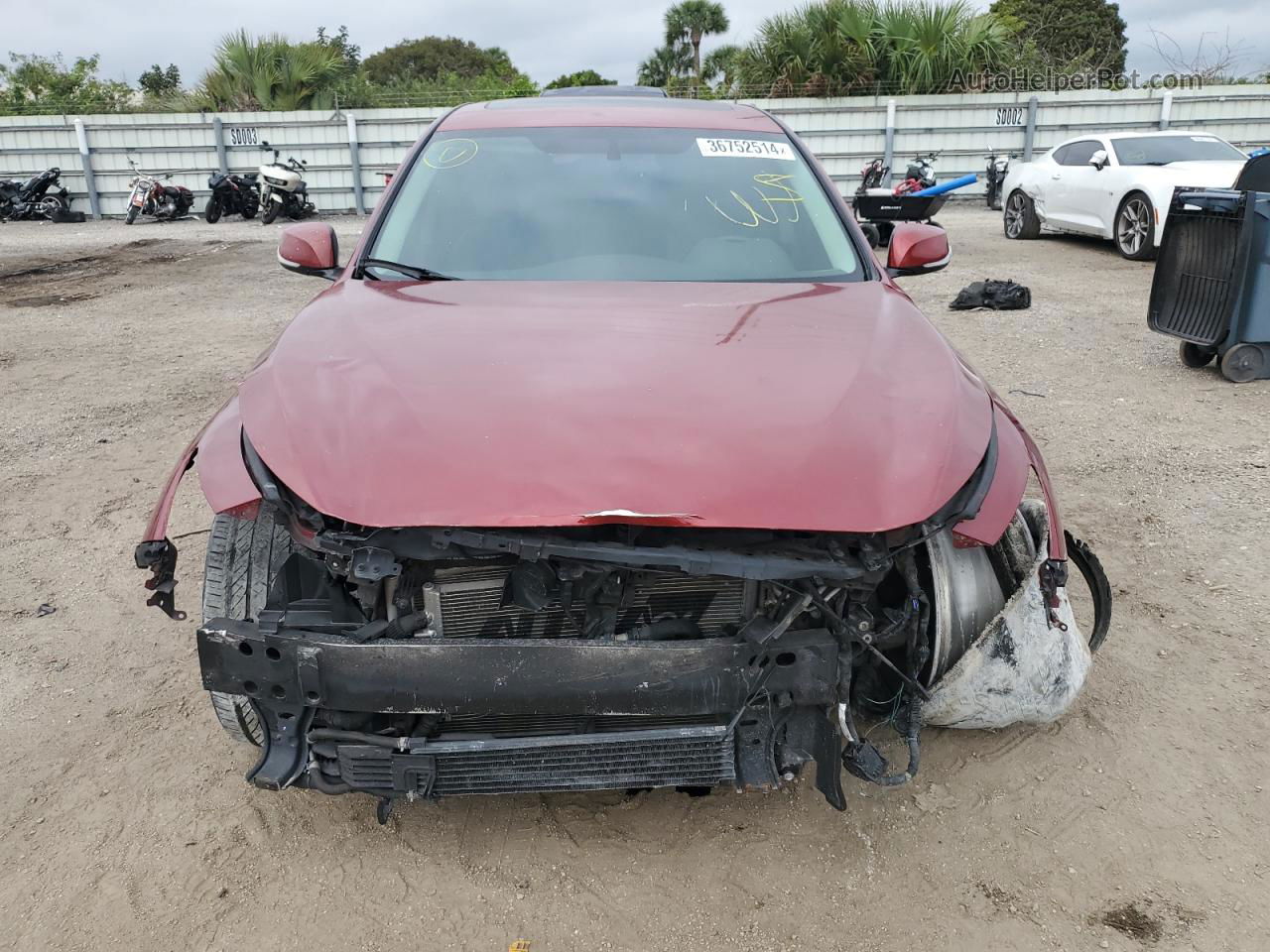 2016 Infiniti Q50 Premium Burgundy vin: JN1EV7AP9GM304719