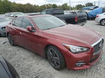 2016 Infiniti Q50 Premium Бордовый vin: JN1EV7AP9GM305840