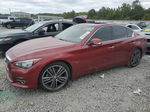 2016 Infiniti Q50 Premium Бордовый vin: JN1EV7AP9GM305840