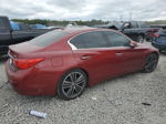 2016 Infiniti Q50 Premium Burgundy vin: JN1EV7AP9GM305840