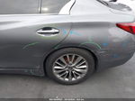 2018 Infiniti Q50 3.0t Luxe Gray vin: JN1EV7AP9JM353992